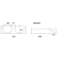 Load image into Gallery viewer, Germany Brand Oversized Optical Glass Frames Men Black/Grey Spring Hinge Rectangle