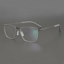 Carica l&#39;immagine nel visualizzatore di Gallery, Germany Lightweight Square Glasses Frame Men Brand Designer Prescription Eyeglasses Women Screw-Less Myopia Optical Eyewear