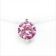 Carica l&#39;immagine nel visualizzatore di Gallery, Gift Bag 8 Color 6MM Pink Silver Red Zircon Chokers Necklaces Transparent Fishing Line Simple Pendant Necklace Jewelry For Women