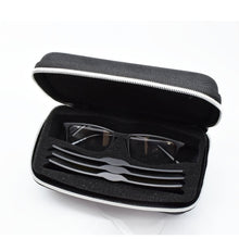 Load image into Gallery viewer, Glass Frame Men Super light Glasses Sunglasses Polarized Magnet With Buckle  Sleeve Yellow  Night-Vision Goggles 3d Movie Lens