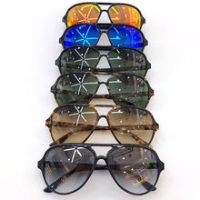 Load image into Gallery viewer, Glass Lens   Sunglasses Men Women 2023  Brand Vintage UV400 Trendy Goggle Eyewear Sun Glasses