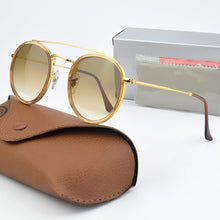 Carica l&#39;immagine nel visualizzatore di Gallery, Glass lens Classic retro sunglasses men women R3647 acetate frame  Brand design 2023 Sun glasses driving Goggles UV400