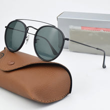 Carica l&#39;immagine nel visualizzatore di Gallery, Glass lens Classic retro sunglasses men women R3647 acetate frame  Brand design 2023 Sun glasses driving Goggles UV400
