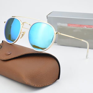 Glass lens Classic retro sunglasses men women R3647 acetate frame  Brand design 2023 Sun glasses driving Goggles UV400