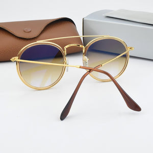 Glass lens Classic retro sunglasses men women R3647 acetate frame  Brand design 2023 Sun glasses driving Goggles UV400