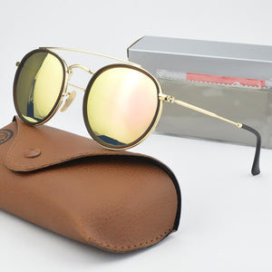 Glass lens Classic retro sunglasses men women R3647 acetate frame  Brand design 2023 Sun glasses driving Goggles UV400