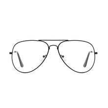 Load image into Gallery viewer, Glasses Alloy Gold Frame Glasses Classic Retro Optics Eyeglasses Transparent Clear Lens Women Men Espectacles Female