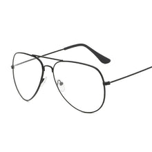 Load image into Gallery viewer, Glasses Alloy Gold Frame Glasses Classic Retro Optics Eyeglasses Transparent Clear Lens Women Men Espectacles Female