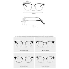Carica l&#39;immagine nel visualizzatore di Gallery, Glasses Anti-blue Light  Eyeglasses Women Optical Frame Men&#39;s Myopia Clear Glasses Eyewear Glasses Frame For Male/Female 8809