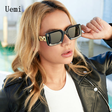 Glasses Brand 2023  Retro Square Sunglasses For Women Men Vintage Rectangle Eyewear Trending Products Female Uv400