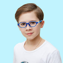 Carica l&#39;immagine nel visualizzatore di Gallery, Glasses Children&#39;s Anti Computer Blue Laser Fatigue Youth Boy Girls Eyeglasses Goggles TR90 Optical Children Glasses Frames 5116