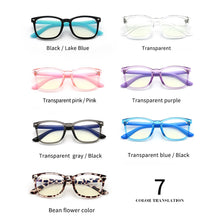 Carica l&#39;immagine nel visualizzatore di Gallery, Occhiali per bambini Kid Anti Computer Laser blu Fatica Occhiali da vista per bambini Occhiali TR90 Montature per occhiali ottici per bambini V8297 