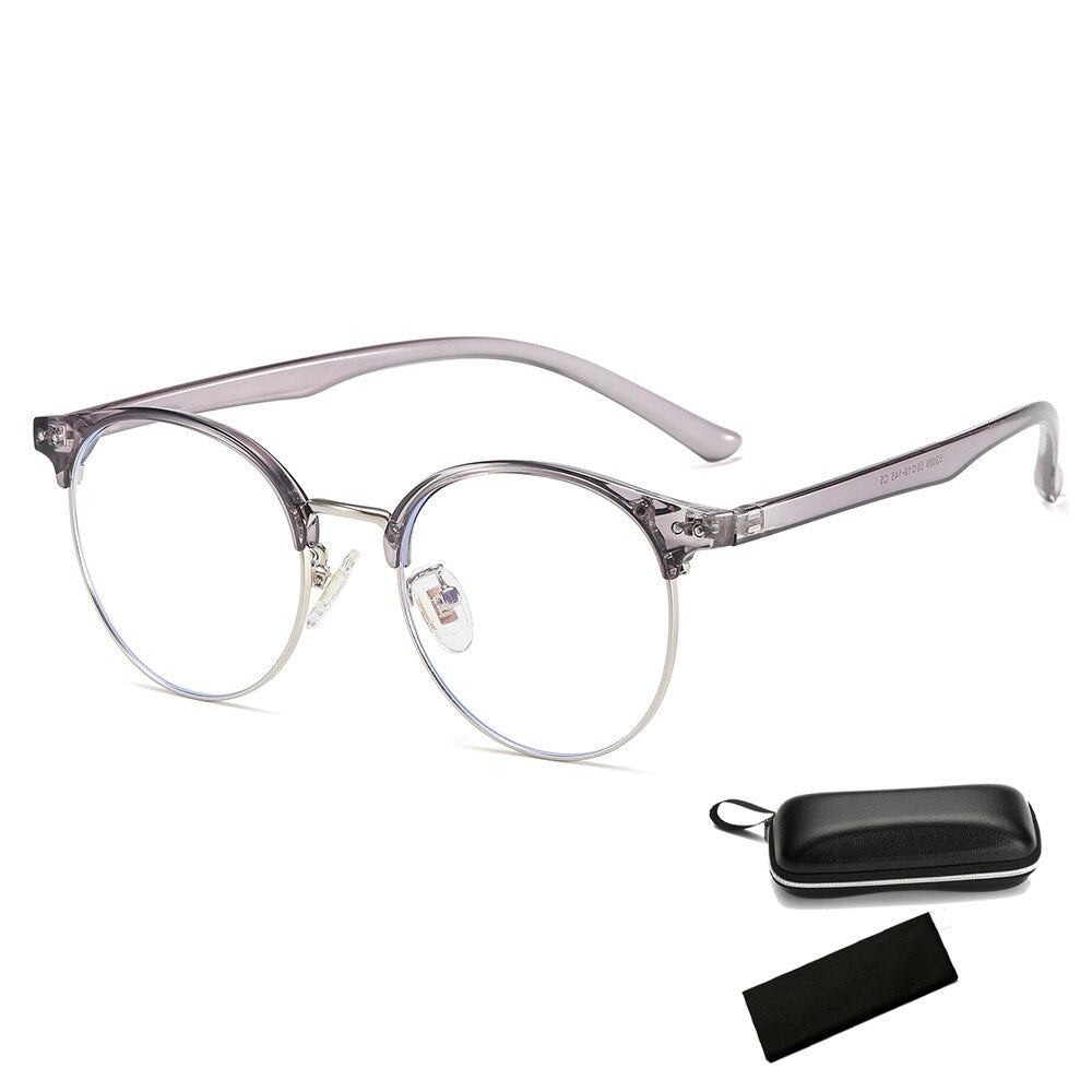 Glasses Women Anti Blue Light Laser Fatigue Glasses Computer Goggles Optical Eyeglasses Frame For Female N52009