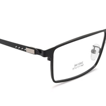 Load image into Gallery viewer, Glasses For Male Full Rim Metal Frame Eyewears Business Style Square Shape Ultra Light Large Frame  Optical Spectacles
