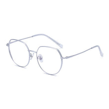 Load image into Gallery viewer, Glasses For Man and Woman Pure Titanium Full Rim Frame Eyewears Round Shape Broadside Frame Myopia Spectacles