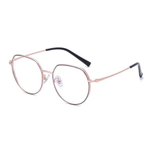 Load image into Gallery viewer, Glasses For Man and Woman Pure Titanium Full Rim Frame Eyewears Round Shape Broadside Frame Myopia Spectacles