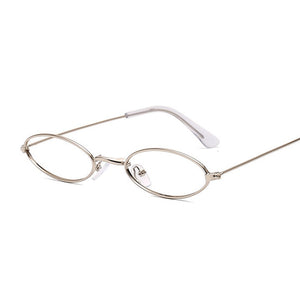 Glasses Frame Classic Round Women Men Metal Frame Optical Glasses Transparent Computer Oval Small Eyeglasses Frame Reading