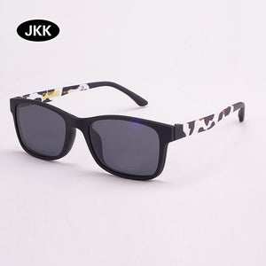 Glasses Frame For Women With Magnet Polarized Clip Sunglasses Ultem Glasses Full Rim Prescription Eyeglasses Uv400 Soft Temples