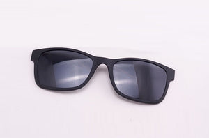 Glasses Frame For Women With Magnet Polarized Clip Sunglasses Ultem Glasses Full Rim Prescription Eyeglasses Uv400 Soft Temples
