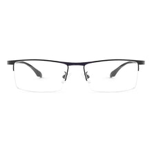 Load image into Gallery viewer, Glasses Frame Half Rimless Optical Eyeglasses Frame Prescription Eyewear Glasses Spectacles Men Business Spectacles