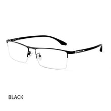 Load image into Gallery viewer, Glasses Frame Half Rimless Optical Eyeglasses Frame Prescription Eyewear Glasses Spectacles Men Business Spectacles