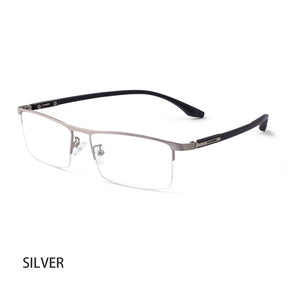 Glasses Frame Half Rimless Optical Eyeglasses Frame Prescription Eyewear Glasses Spectacles Men Business Spectacles