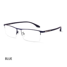 Load image into Gallery viewer, Glasses Frame Half Rimless Optical Eyeglasses Frame Prescription Eyewear Glasses Spectacles Men Business Spectacles