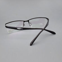 Load image into Gallery viewer, Glasses Frame Male Clip On Sunglasses Magnetic Myopia Yellow Night Vision Goggles Wireframe Eyebrow Frames For Men  Soft Temple