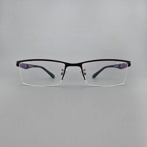 Glasses Frame Male Clip On Sunglasses Magnetic Myopia Yellow Night Vision Goggles Wireframe Eyebrow Frames For Men  Soft Temple