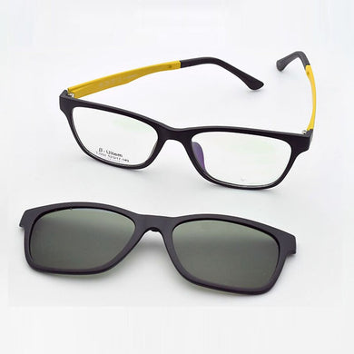 Glasses Frame Male Ladies Eyeglasses Full Box Match Magnet 3d Sunglasses Myopia Optical Polarized Sunglasses  Anti-UV