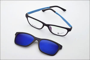 Glasses Frame Male Ladies Eyeglasses Full Box Match Magnet 3d Sunglasses Myopia Optical Polarized Sunglasses  Anti-UV