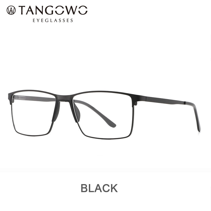 Glasses Frame Men Prescription Glasses Blue Light Glasses Myopia Glasses Square Metal Eyeglasses Men Computer Glasses 2023