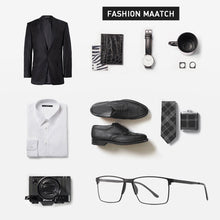 Load image into Gallery viewer, Glasses Frame Men Prescription Glasses Blue Light Glasses Myopia Glasses Square Metal Eyeglasses Men Computer Glasses 2023