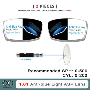Glasses Frame Men Square Optics Frame Metal Computer Glasses For Men Myopia Prescription Eyeglasses Frames  Brand Eyewear
