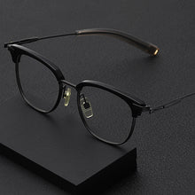 Load image into Gallery viewer, Glasses Frame Men Wide Side Large Eyebrow Frames Myopia Retro Eyeglasses Square Spectacles Brand Designer D411 Eyewear