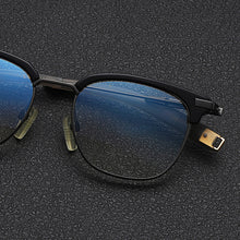 Load image into Gallery viewer, Glasses Frame Men Wide Side Large Eyebrow Frames Myopia Retro Eyeglasses Square Spectacles Brand Designer D411 Eyewear