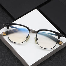 Load image into Gallery viewer, Glasses Frame Men Wide Side Large Eyebrow Frames Myopia Retro Eyeglasses Square Spectacles Brand Designer D411 Eyewear