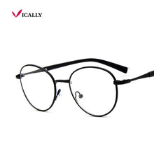 Load image into Gallery viewer, Glasses Frame Retro Brand Full Rim Metal Eyeglass Frame Vintage Spectacles Round Computer Glasses Unisex NO Degrees Oculos