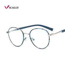 Load image into Gallery viewer, Glasses Frame Retro Brand Full Rim Metal Eyeglass Frame Vintage Spectacles Round Computer Glasses Unisex NO Degrees Oculos