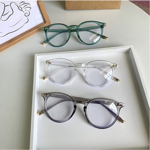 Glasses Frames Women Men Eye Glasses Blue Light Blocking Glasses Round Reading Computer Glasses Anti Blue Light