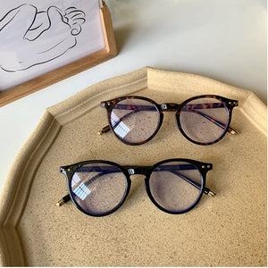 Glasses Frames Women Men Eye Glasses Blue Light Blocking Glasses Round Reading Computer Glasses Anti Blue Light