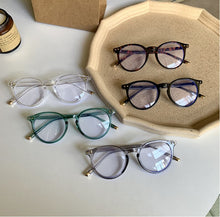 Load image into Gallery viewer, Glasses Frames Women Men Eye Glasses Blue Light Blocking Glasses Round Reading Computer Glasses Anti Blue Light