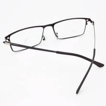 Carica l&#39;immagine nel visualizzatore di Gallery, Glasses Half Frame Square Male Wide Face Myopia Eyeglasses With Magnet Polarized Lens Sunglasses UltraLlight  Big Face Driving