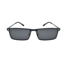 Carica l&#39;immagine nel visualizzatore di Gallery, Glasses Half Frame Square Male Wide Face Myopia Eyeglasses With Magnet Polarized Lens Sunglasses UltraLlight  Big Face Driving