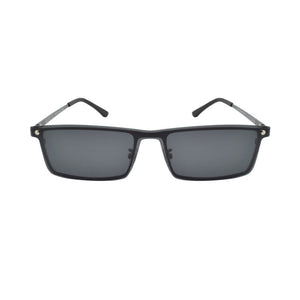 Glasses Half Frame Square Male Wide Face Myopia Eyeglasses With Magnet Polarized Lens Sunglasses UltraLlight  Big Face Driving