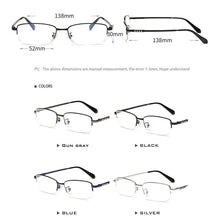 Carica l&#39;immagine nel visualizzatore di Gallery, Glasses Men Computer Goggles Anti Blue Light Fatigue Radiation-Resistant Reading Glasses Frame Optical Eyeglasses For Male K8801
