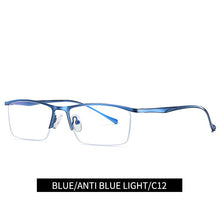 Carica l&#39;immagine nel visualizzatore di Gallery, Glasses Men Women Myopia Eyewear Unisex Anti Blue Light Lens Computer Goggles Optical Eyeglasses Frame For Male F5910