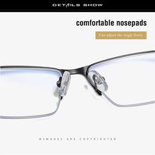 Carica l&#39;immagine nel visualizzatore di Gallery, Glasses Men Women Myopia Eyewear Unisex Anti Blue Light Lens Computer Goggles Optical Eyeglasses Frame For Male F5910