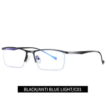 Carica l&#39;immagine nel visualizzatore di Gallery, Glasses Men Women Myopia Eyewear Unisex Anti Blue Light Lens Computer Goggles Optical Eyeglasses Frame For Male F5910