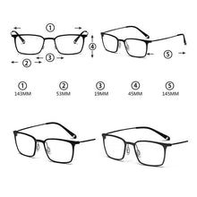 Carica l&#39;immagine nel visualizzatore di Gallery, Glasses Men Women  Computer Anti Laser Blue Ray Light Fatigue Radiation-resistant Eyeglasses Frame Eyewear J805